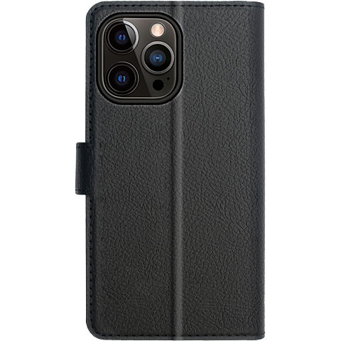 xqisit Slim Wallet Selection Apple iPhone 14 Pro Max - Schwarz 99933487 hinten