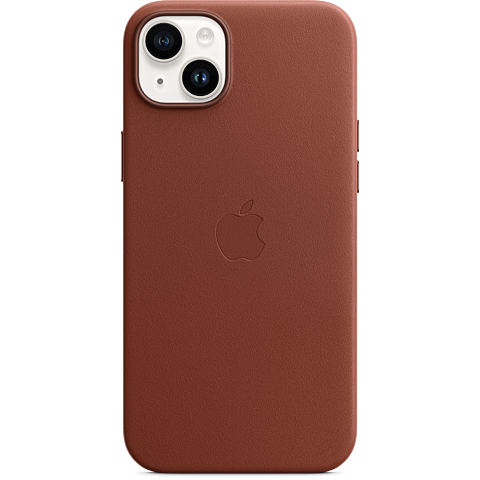Apple Leder Case iPhone 14 - Umbra 99933829 vorne