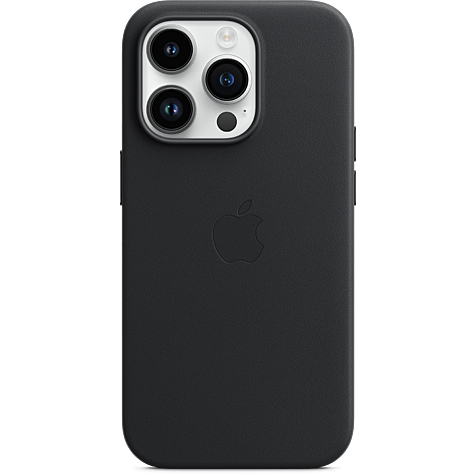Apple Leder Case iPhone 14 Pro Max - Mitternacht 99933819 hero