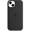 Apple Silikon Case iPhone 14 - Mitternacht 99933823 vorne thumb