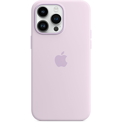 Apple Silikon Case iPhone 14 Pro - Flieder 99933832 vorne