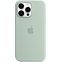 Apple Silikon Case iPhone 14 Pro Max - Agavengrün 99933818 vorne thumb