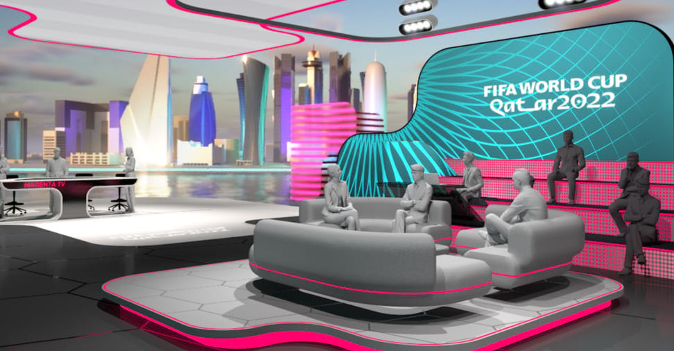 Unser WM-Studio für die FIFA Fußball-WM 2022