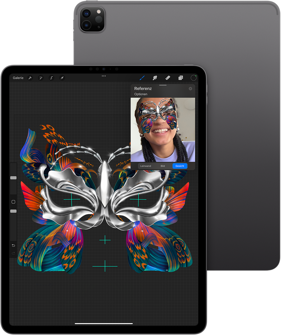 Procreate auf einem iPad Pro