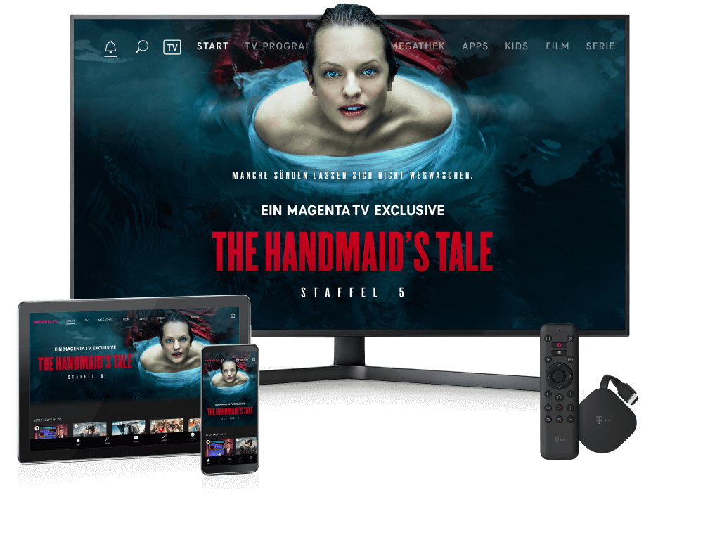 Ein MagentaTV Exlusive: “The Handmaid ´s Tale” Staffel 5 auf Smartphone, Tablet und Laptop