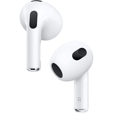 Apple AirPods (3. Generation) mit Lightning Ladecase - weiss 99933946 seitlich