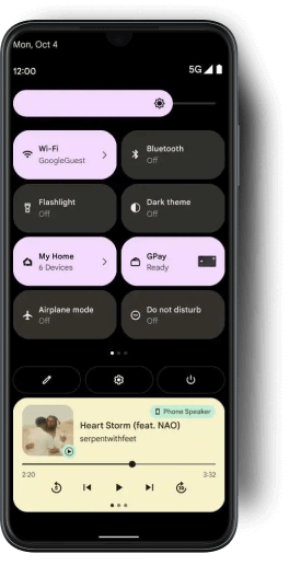 T Phone Android 12 Violett