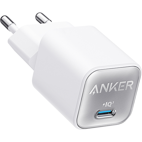 Anker 30W USB-C 511 Nano Netzteil - Weiß 99934042 vorne