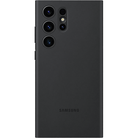 Samsung S-View Wallet Cover Galaxy S23 Ultra - Schwarz 99934086 hinten