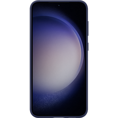 Samsung Silikone Cover Galaxy S23+ - Navy 99934089 hinten