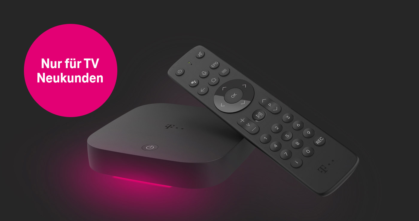 Buche die MagentaTV One für 6x0 € mtl.