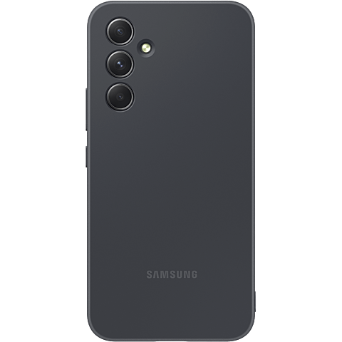 Samsung Silikon Cover Galaxy A54 - Schwarz 99934258 vorne