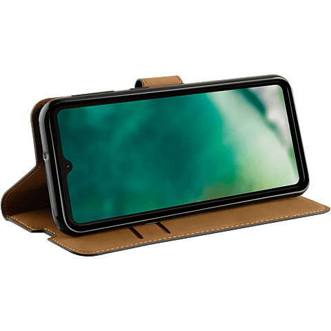 xqisit Slim Wallet Selection Samsung Galaxy A34 - Schwarz 99934262 seitlich