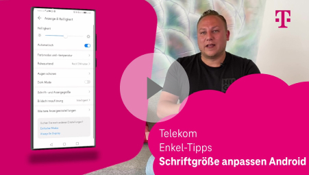 Schriftgröße anpassen Android