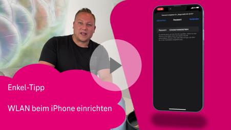 WLAN beim iPhone einrichten