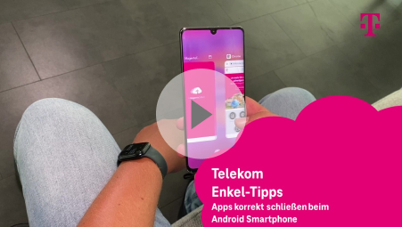 Apps korrekt schließen beim Android Smartphone