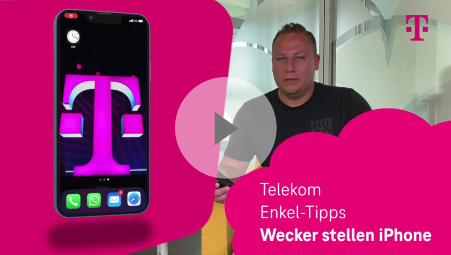 Wecker stellen iPhone