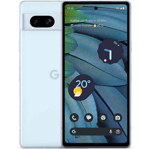 Google Pixel 7a Sea - Vorne/Hinten