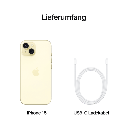 Apple iPhone 15 Gelb - Gallerie 5