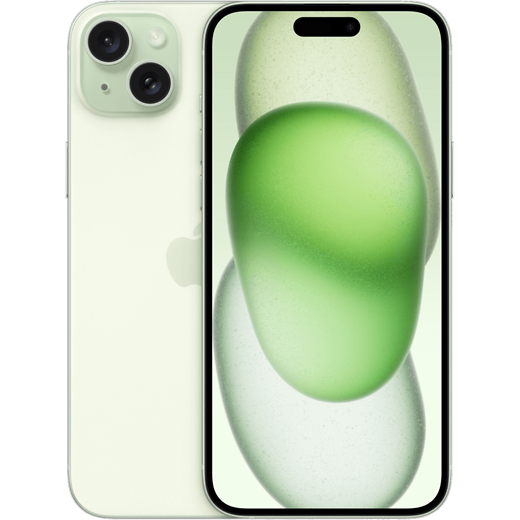 Apple iPhone 15 Plus Grün - Vorne/Hinten