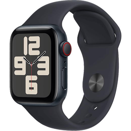 Apple Watch SE 2023 GPS Aluminium Sportarmband Telekom