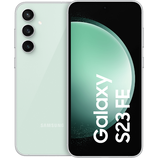 Samsung Galaxy S23 FE Mint - Vorne/Hinten