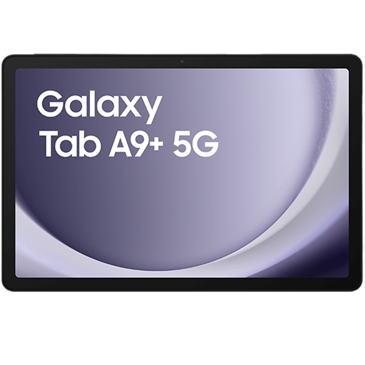 Samsung Galaxy Tab A9+ 5G Graphite - Vorne