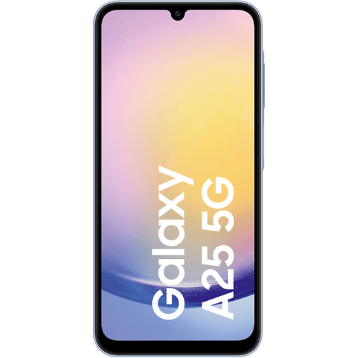 Samsung Galaxy A25 5G Blue - Vorne