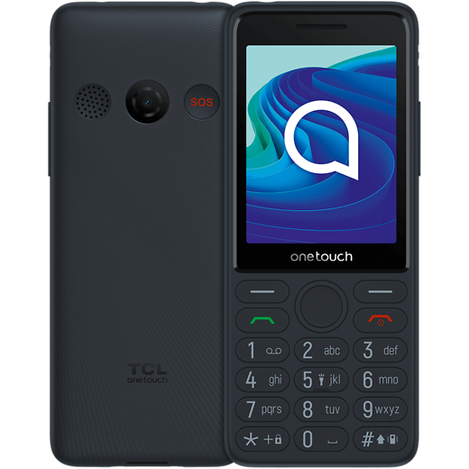 TCL onetouch 4042S Dark Night Grey - Vorne/Hinten