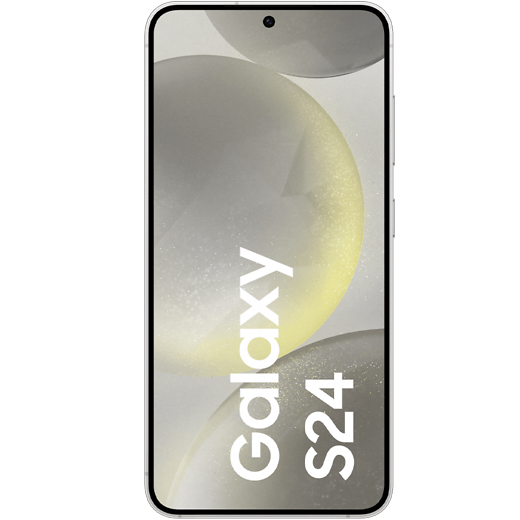 Samsung Galaxy S24 Marble Gray - Vorne