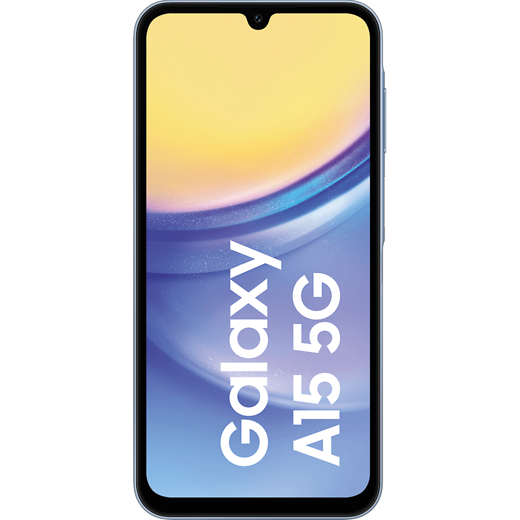 Samsung Galaxy A15 5G Blue - Vorne