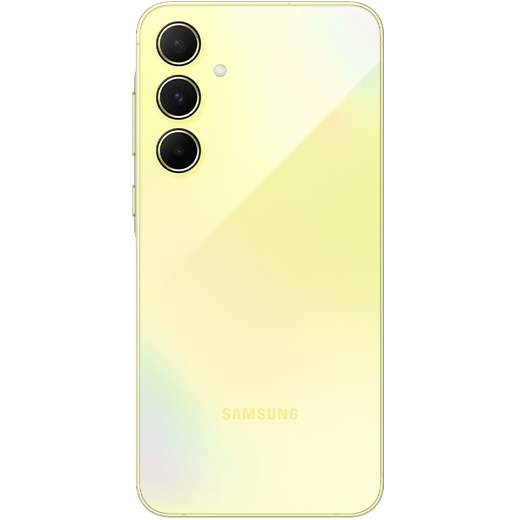 Samsung Galaxy A55 5G Awesome Lemon - Hinten