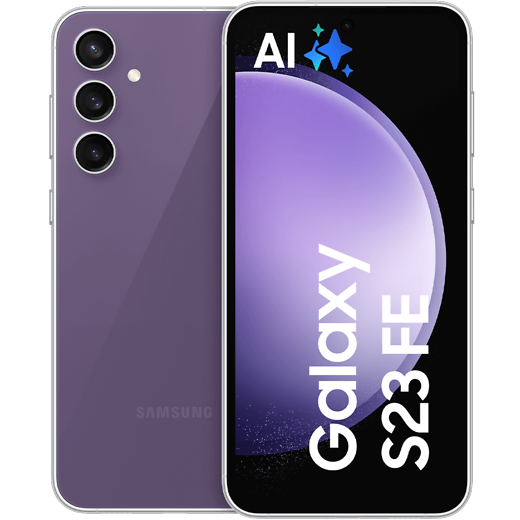 Samsung Galaxy S23 FE Purple - Vorne/Hinten