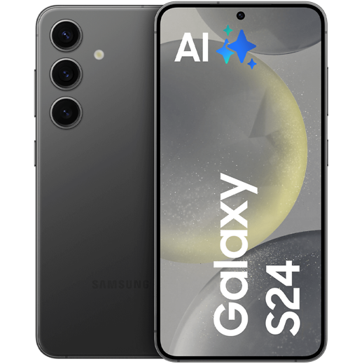 Samsung Galaxy S24 Onyx Black  - Vorne/Hinten