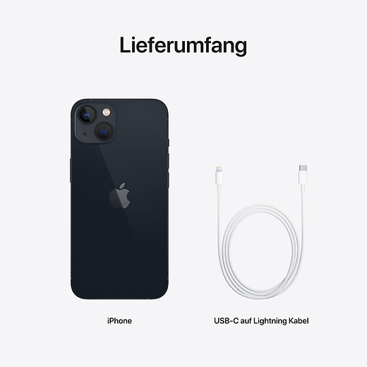 Apple iPhone 13 (Erneuert Basic) Mitternacht - Gallerie 5