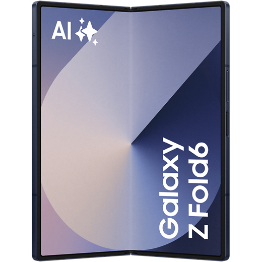 Samsung Galaxy Z Fold6 Navy - Vorne