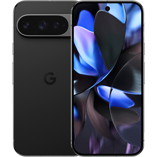 Google Pixel 9 Pro Obsidian - Vorne/Hinten