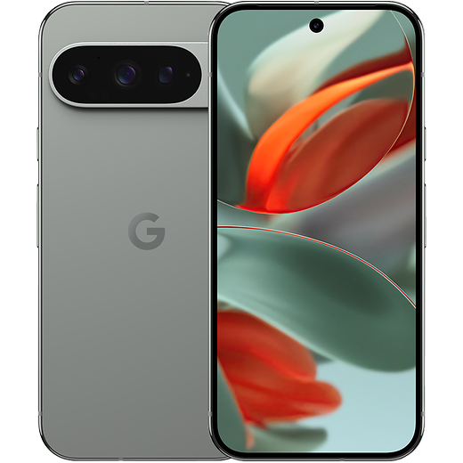 Google Pixel 9 Pro Hazel - Vorne/Hinten