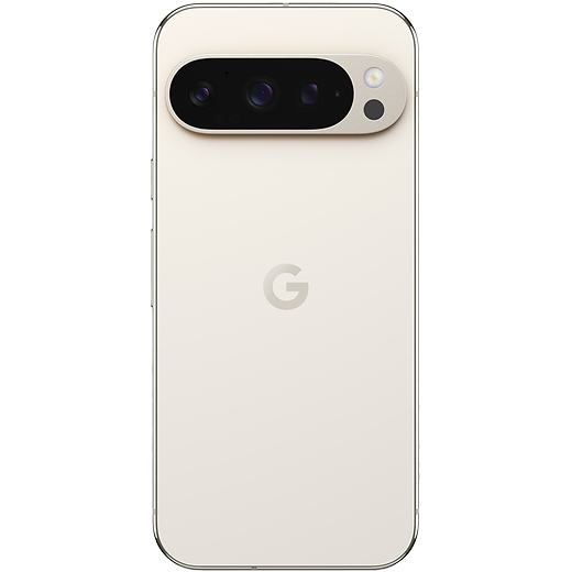 Google Pixel 9 Pro Porcelain - Hinten