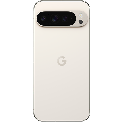 Google Pixel 9 Pro XL Porcelain - Hinten