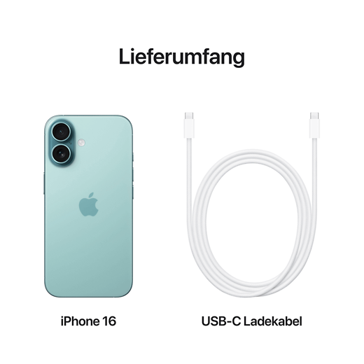 Apple iPhone 16 Blaugrün - Gallerie 5