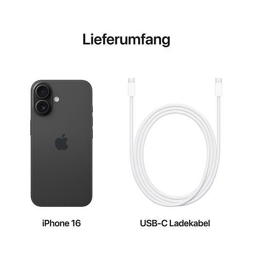 Apple iPhone 16 Schwarz - Gallerie 5