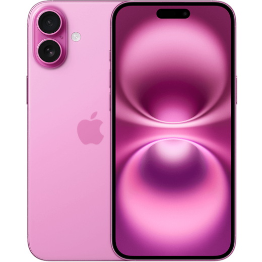 Apple iPhone 16 Plus Pink - Vorne/Hinten