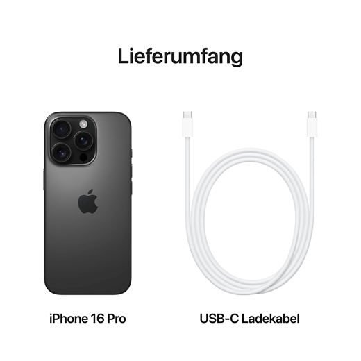 Apple iPhone 16 Pro Titan Schwarz - Gallerie 5