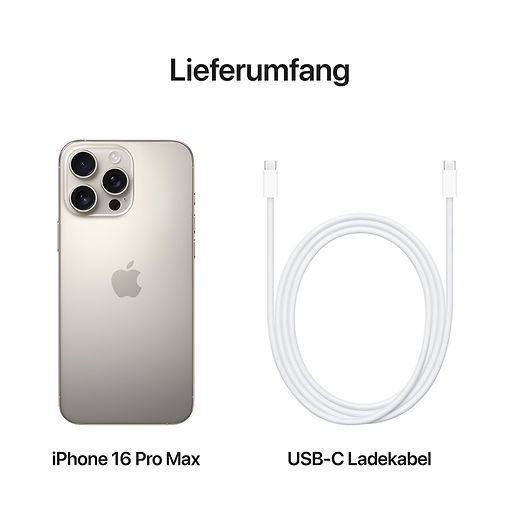 Apple iPhone 16 Pro Max Titan Natur - Gallerie 5