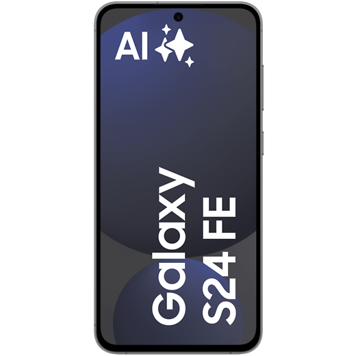 Samsung Galaxy S24 FE Graphite - Vorne