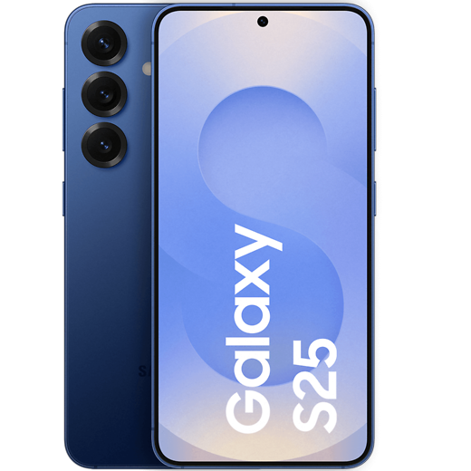 Samsung Galaxy S25 Navy - Vorne/Hinten