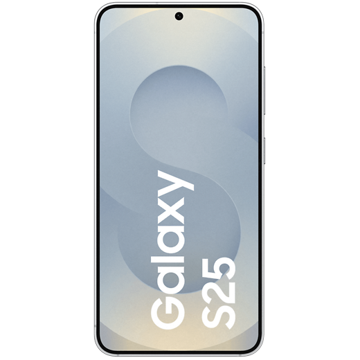 Samsung Galaxy S25 Silver Shadow - Vorne