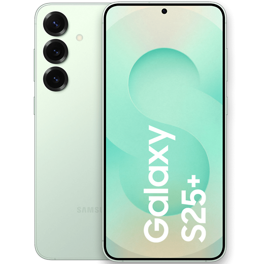 Samsung Galaxy S25+ Mint - Vorne/Hinten
