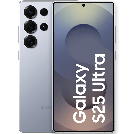 Samsung Galaxy S25 Ultra Titanium Silverblue - Vorne/Hinten